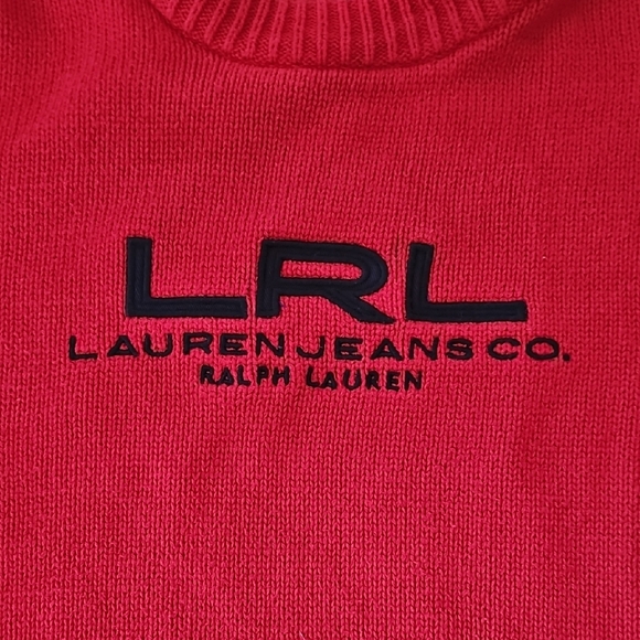 Ralph Lauren Red Crewneck Sweater - Picture 3 of 3